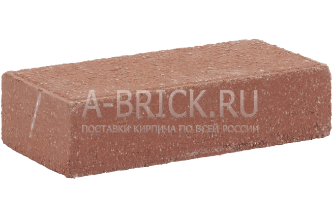 Кирпичный завод "FLORENZA", Воронцовский Кирпич известковый гиперпрессованный облицовочный одинарный полнотелый гладкий розовый, Воронцовский